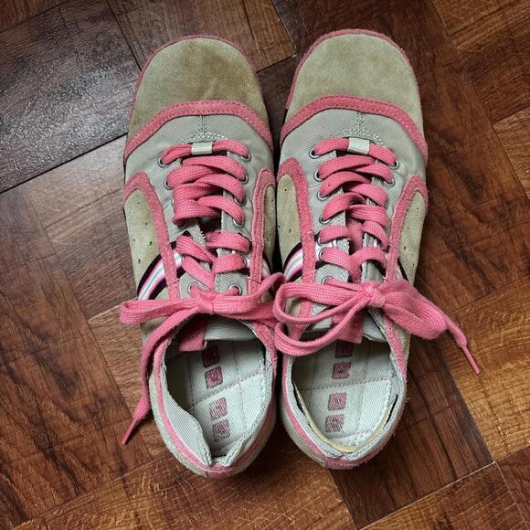 VINTAGE Diesel Suede + Canvas Sneakers | Women’s Size 8 | Y2K - Picture 6 of 8